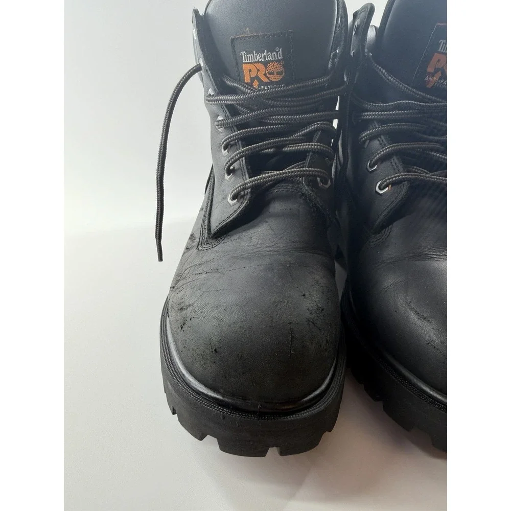 Timberland PRO Waterproof Work Boots Black Men's Size 8.5M EH ReBOTL